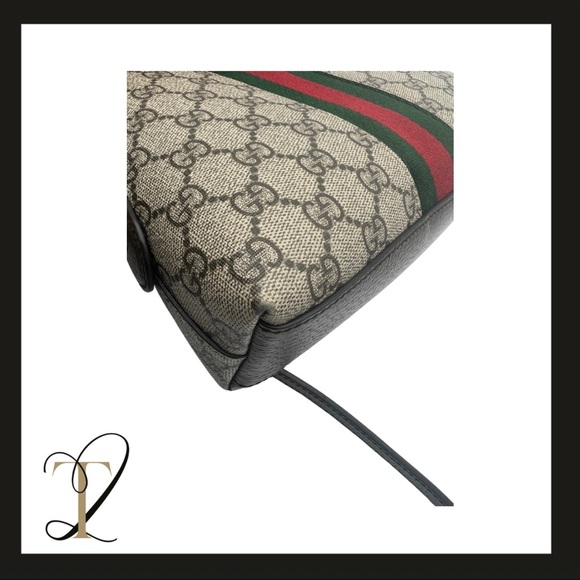 AUTHENTIC GUCCI OPHIDIA GG SMALL SHOULDER BAG - Picture 4 of 8